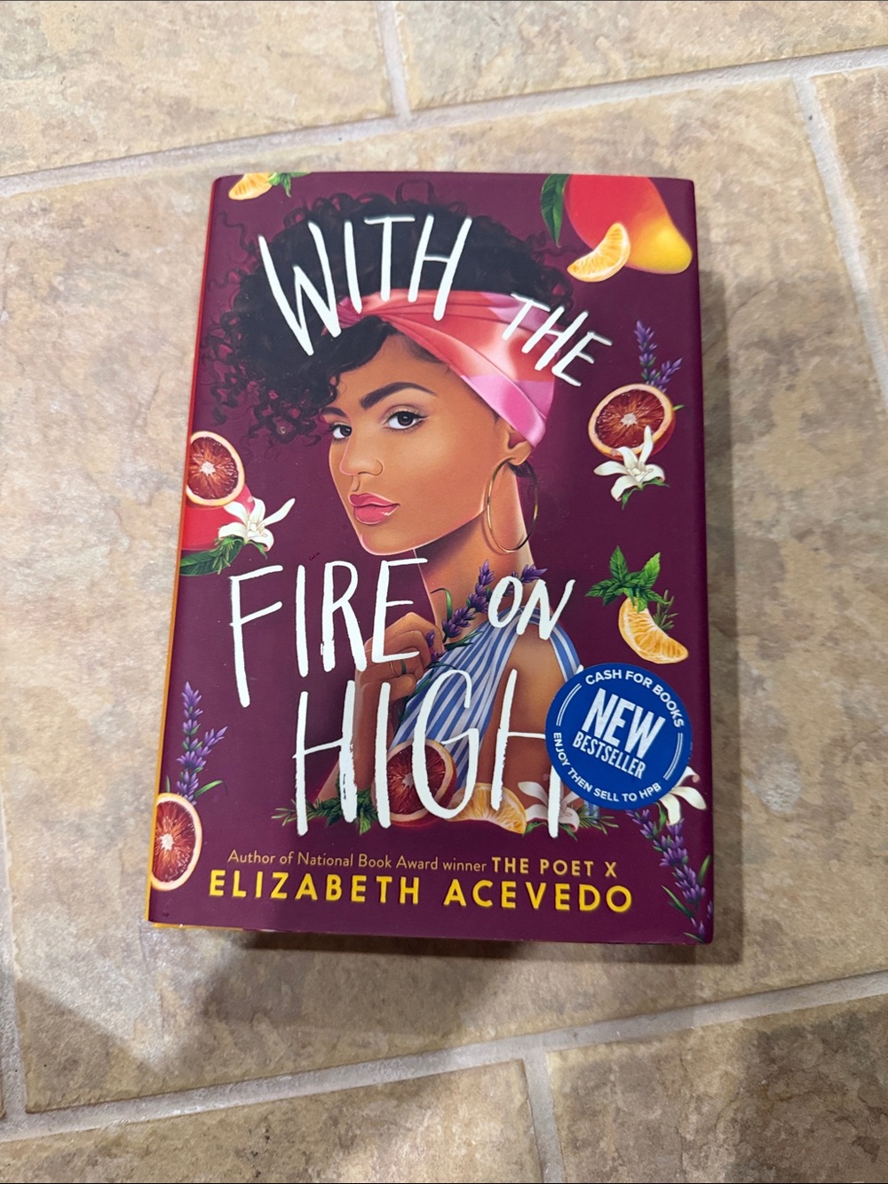 With the Fire on High - Women Hair (Pink Headscarf)